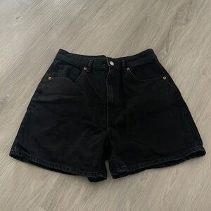 ZARA Z1975 HIGH WAISTED MOM FIT SHORTS